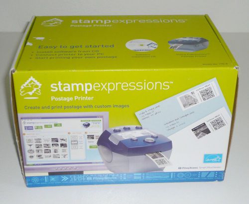 Stamp Expressions Personal Postage Printer Model # 770-8 Pitney Bowes New