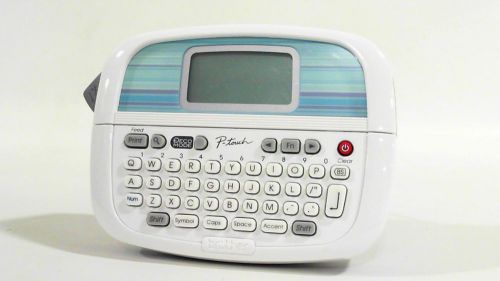 Brother Personal Label Making Machine Thermal LCD Display White CHOP 2ME2zD
