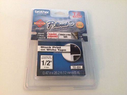 BROTHER TZ  P-TOUCH TZ-231 TAPE  - NEW
