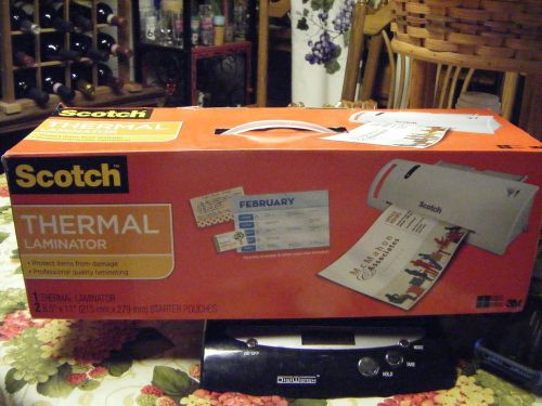 Scotch Thermal Laminator - TL902A - NEW -