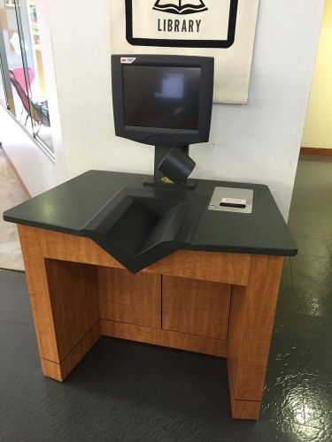3m 7410 v series library self checkout book system local pick up only!! for sale