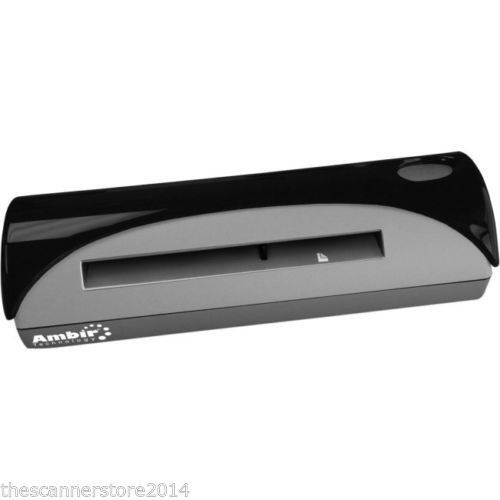 Ambir / docketport ps665 usb simplex scanner / works with microsoft xp/vista/7 for sale