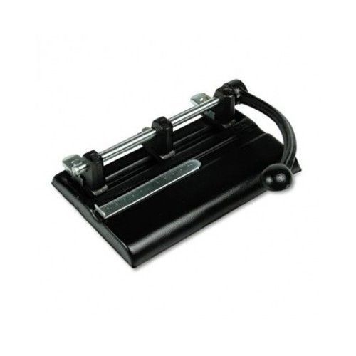 Hole Punches Paper Sheets Bond Power Handle Office Arts Crafts Adjustable Black