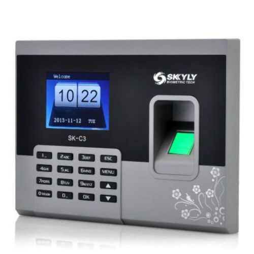 Fingerprint Time Attendance System - 2.8 Inch 320x240 Display, 150000 Record Cap