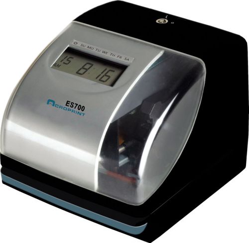 Acroprint es700 time recorder use for payroll  job costing  or  validating forms for sale