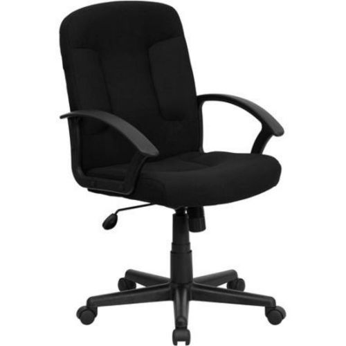 Computer chair flash furniture mid-back task  home office reclining tilt lock for sale