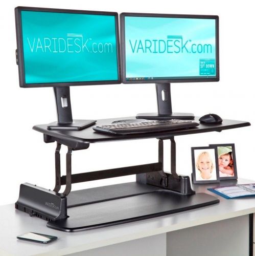 Varidesk pro  sit standing adjustable height desk workstation table for sale