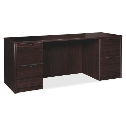 Lorell LLR79035 Prominence Espresso Laminate Desking