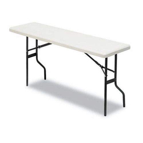 Iceberg TOO 1200 Series Folding Table, 60w x 18d x 29h, Platinum (ICE65353)