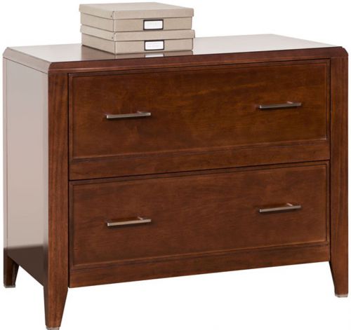 Chestnut lateral file cabinet for sale