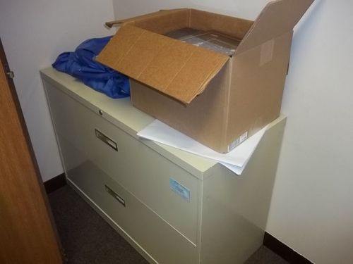 2-drawer lateral file cabinet / filing cabinet (flint mi/detroit area) for sale