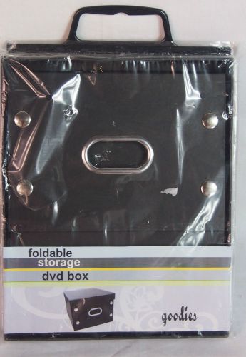 Goodies Foldable Storage for DVD/Blue-ray Box in Black