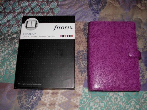 Filofax finsberry - raspberry for sale