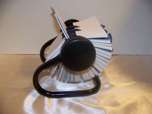 ROLODEX 67236, Rotary Card File, 200 Ct, Metal