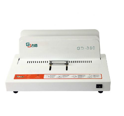 Melt electric book binder thermal binding machine  500 sheets b5 a4 a3  gd380 for sale