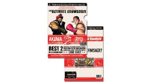 School Folder Akuma Vs. Ryu  Street Fighter IV File Folders (Pack of 5)