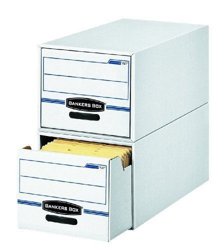 Bankers box stor/drawer - legal - taa compliant - stackable - light (fel00722) for sale
