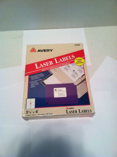 2 Packs of PAVERY 5164 White Mailing Lables 3 1/3&#034; X 4&#034; 100 sheets