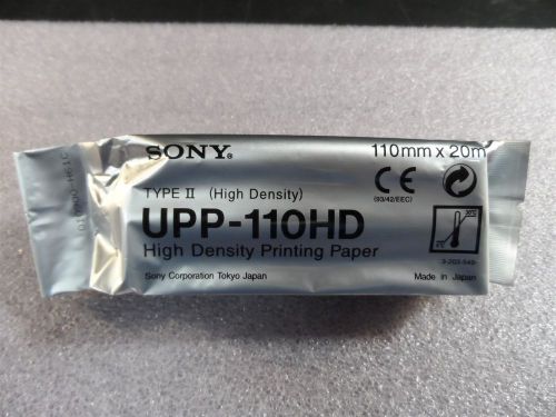Lot of (5x) sony upp-110hd type ii high density printing paper for sale
