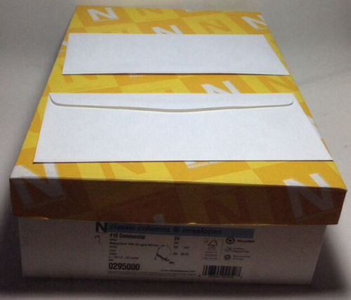 Neenah Classic Columns Recycled Bright White #10 Envelopes 465/500 FREE SHIP