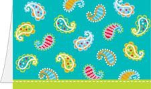 Creative Teaching Press Paisley on Turquoise Boxed Note Cards