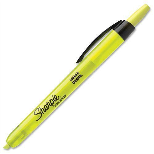 Sharpie accent retractable highlighter - chisel marker point style - (san24688) for sale
