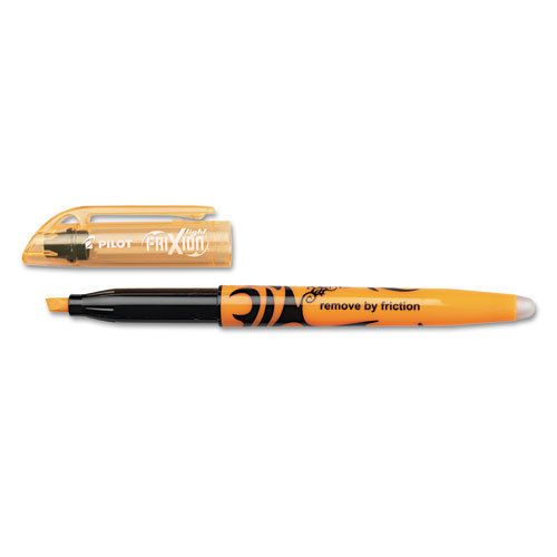 Pilot Frixion Lite Erasable Highlighter, Orange Ink, Chisel, 12/Pack - PIL46504