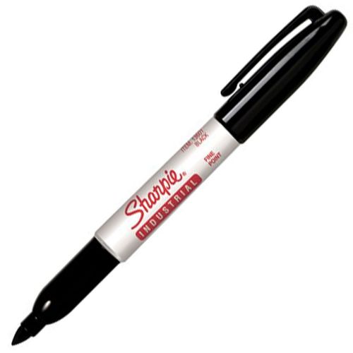 Sharpie industrial marker pen fine point black for sale