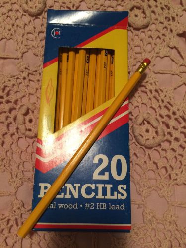 14 Brand New Pencils All Wood #2
