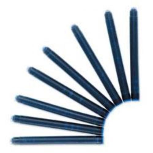 Sanford Refill Cartridges for Fountain Pens Blue Ink 8/pack