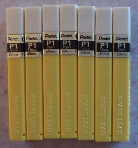 PENTEL Mechanical Pencil P1 Refill Film Lead 0.9mm (7) Tubes Soft