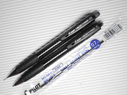 Pilot 0.7mm ball point pen &amp; 0.5mm mechanical pencil Carbone free refill