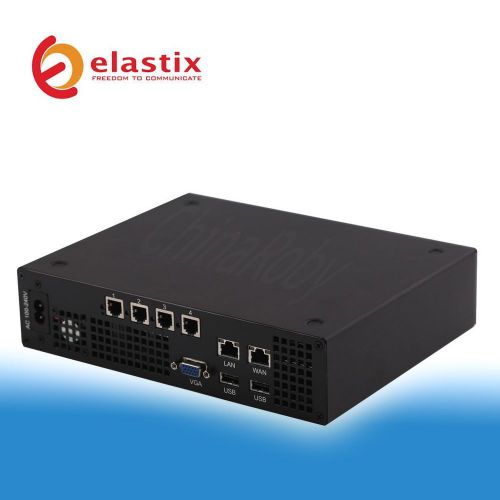 4 fxo port elastix pbx asterisk pbx, moh,sip trunking,voicemail,outbound route for sale