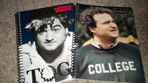 Hard To Find..Lot of 2 ..1 Subject Notebooks..&#034;Universal Animal House&#034;  New!!!