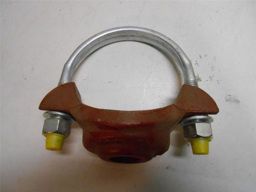 NOS ROMAC SERVICE SADDLE 1&#034; OUTLET 4&#034;-4.50 OD PIPE -18M7