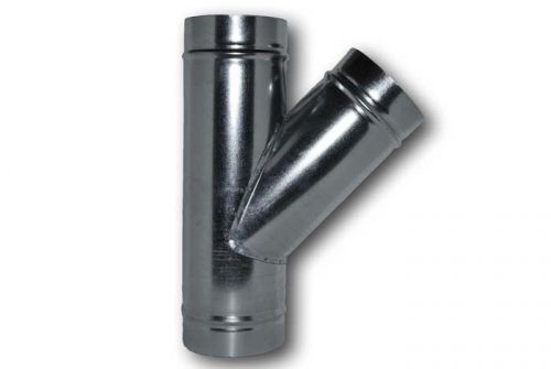 Air Duct 6&#034; Tee-Join 45 Degree