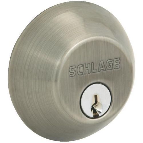 Schlage Lock B60NV620 Single-Cylinder Deadbolt-AP 1CYL DEADBOLT