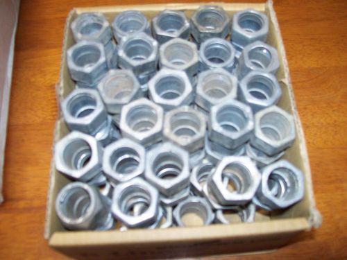 Lot of 48 1/2  inch compression type couplings for emt for sale