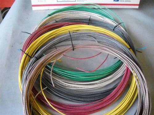14 AWG THHN SEVEN COLORS 50 FEET OF EACH COPPER WIRE