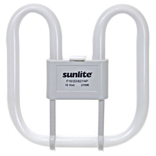Sunlite f21/2d/827/4p 21-watt 2d linear fluorescent lamp gr10q base  2700k for sale