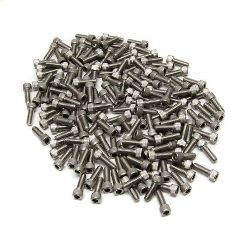 (200) new 316 stainless steel 5/16&#034;-18 x 7/8&#034; socket head cap screws hex for sale