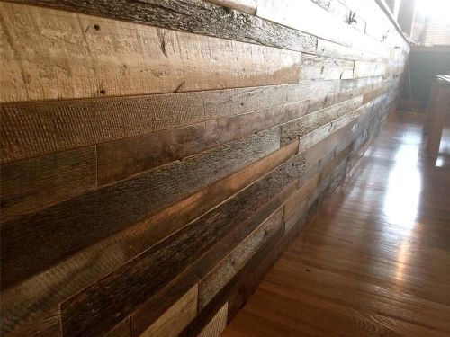 Pre-finished Reclaimed Barnwood Paneling Barn Wood Vintage Rustic Paneling