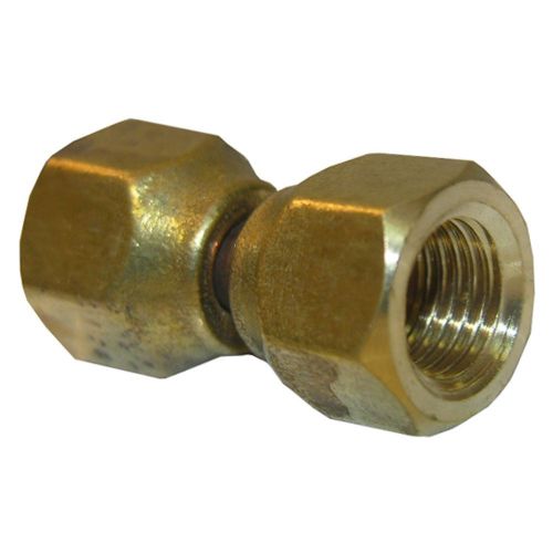 LASCO 17-5911 1/4-Inch Female Flare Swivel Brass Adapter Brand New!
