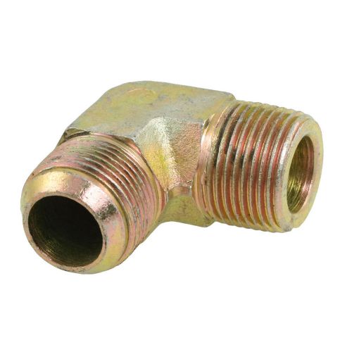 1&#034; PT to 1&#034; NPT Male 90 Degree Union Elbow Water Fuel Pipe Fitting Rljlo