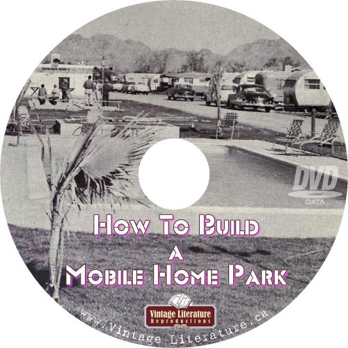How to Build a Mobile Home Park &amp; Trailer Magazine { Lot Rentals } on DVD
