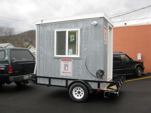 7 ft. x 9 ft. building-guard house, parking booth, hunting shelter, concessions