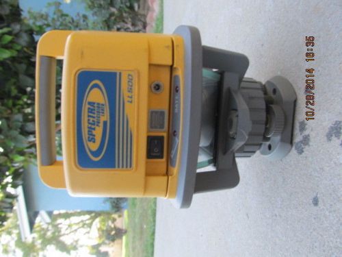TRIMBLE SPECTRA LL500 ROTARY LASER W/HA320 RECEIVER FREE SHIP