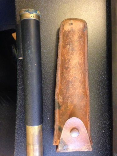 Kuker Rankin Seattle Brass Hand Level Eye Surveying Tool with Leather Case