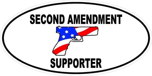 3 -  Second Amendment Supporter Hand Gun Lunch Box Toolbox Helmet Sticker H230