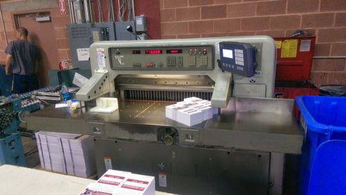 Polar 92 emc paper cutter; prism, saber, wholenberg, challenge, baum, perfecta for sale